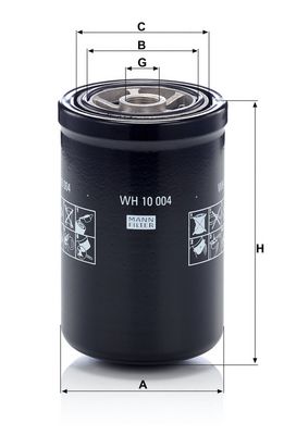 Hydraulisch filter (geschroefd) past: CASE IH 1080, 1088, 1840, 1845 C, 4085 KOMPAKT, 4095 KOMPAKT, 4095 MULTI, 4105 KOMPAKT, 4105 MULTI, 4115 MULTI, 550, 580 K, 580 L, 580 M, 580 N, 580 SE, 580 SK