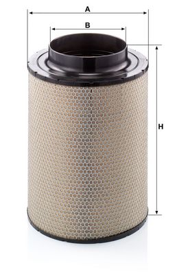 Luchtfilter 444x318x199 past: SDMO R 1250 C3, R 1400 P5-M, R 800 C