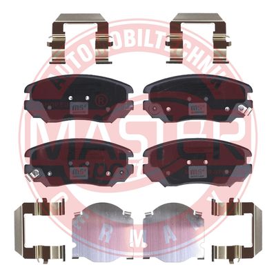 Zestaw klocków hamulcowych, hamulce tarczowe MASTER-SPORT GERMANY 13046056112N-SET-MS