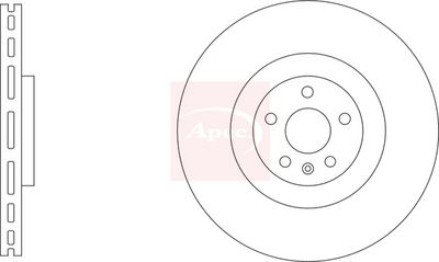 APEC Brake Disc DSK3394