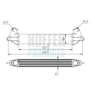 INTERCOOLER COMPRESOR