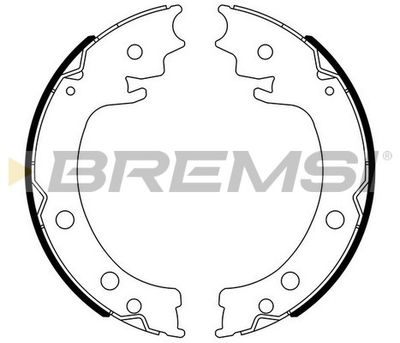 SET SABOTI FRANA FRANA DE MANA BREMSI GF0908