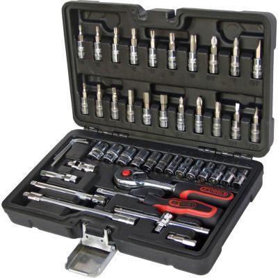 Ks Tools - Gola sada CHROMEplus 1/4", 48 ks