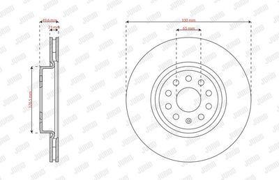BREMSSCHEIBE JURID 563746JC 1