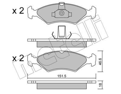 SET PLACUTE FRANA FRANA DISC