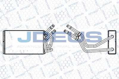 JDEUS M-212111A Радиатор печки  для FORD TRANSIT (Форд Трансит)