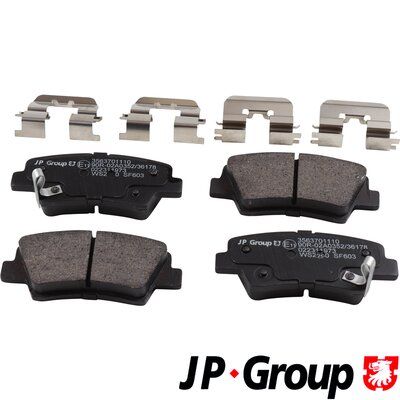 Brake Pad Set, disc brake 3563701110