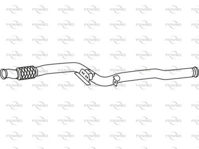 Rura wydechowa FENNO P36152