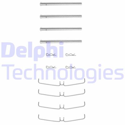 Комплектующие, колодки дискового тормоза DELPHI LX0030 для JAGUAR E-TYPE