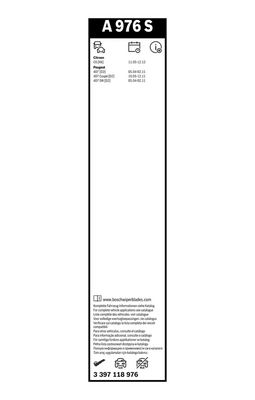 WISCHBLATT BOSCH 3397118976 2