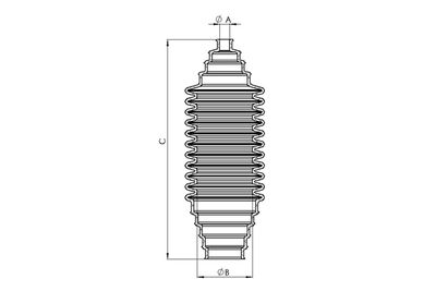 CAPAC PROTECTIE/BURDUF AMORTIZOR TEDGUM 00282103 2