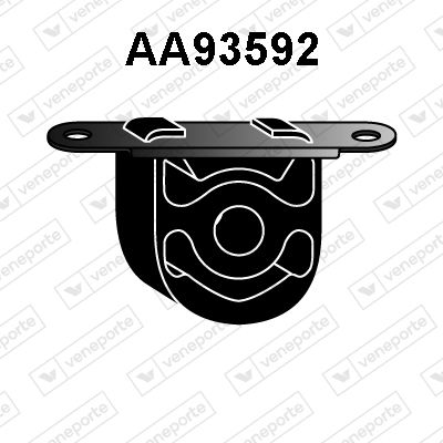 Резиновые полоски, система выпуска VENEPORTE AA93592 для AUDI A6