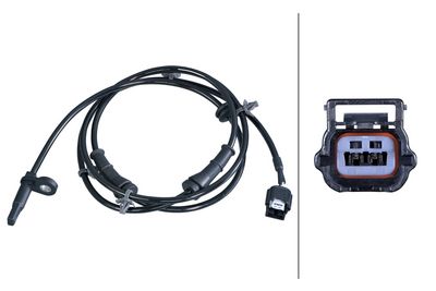датчик, обороти на колелото HELLA 6PU 358 417-341
