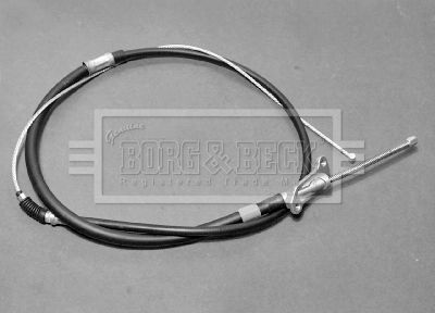 Тросик, cтояночный тормоз BORG & BECK BKB1802 для VW TARO