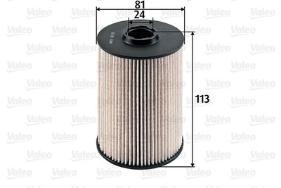 Топливный фильтр VALEO 587928 для VOLVO V60