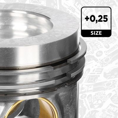 PISTON ET ENGINETEAM PM014925 2