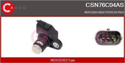 Generátor impulsů, klikový hřídel CASCO CSN76C04AS