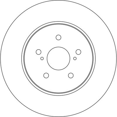 BREMSSCHEIBE TRW DF4493 2