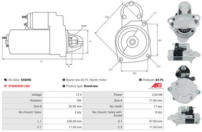 STARTER AS-PL S5609S 4