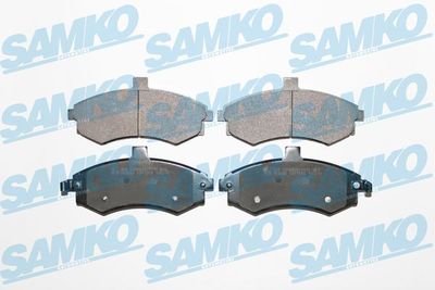 Комплект тормозных колодок, дисковый тормоз SAMKO 5SP1374 для HYUNDAI MATRIX