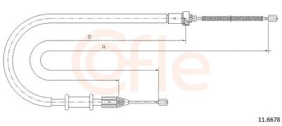 CABLU FRANA DE PARCARE
