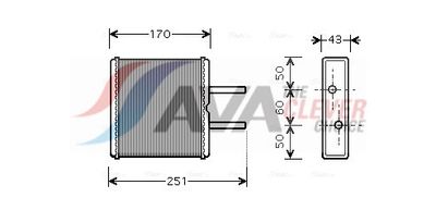 SCHIMBăTOR DE CăLDURă îNCăLZIRE HABITACLU