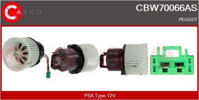 VENTILATOR HABITACLU CASCO CBW70066AS