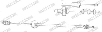 CABLU AMBREIAJ FERODO FCC422656 1