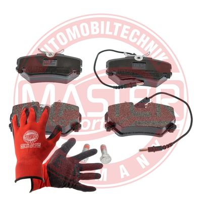 Zestaw klocków hamulcowych, hamulce tarczowe MASTER-SPORT GERMANY 13046029712N-SET-MSP