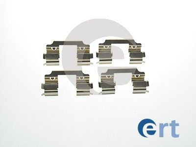 Комплектующие, колодки дискового тормоза ERT 420055 для RENAULT ZOE