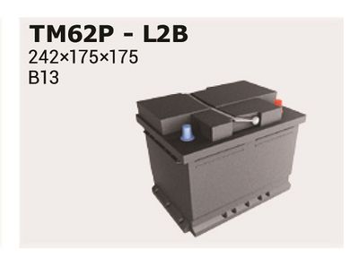 IPSA Starterbatterie MAGIC +30% (TM62P)
