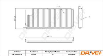 FILTRU AER DR!VE+ DP1110120421