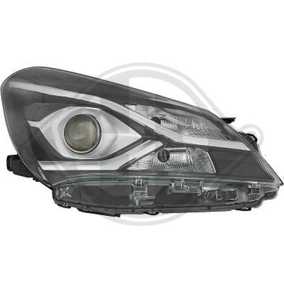 DIEDERICHS 6607380 Основная фара  для TOYOTA YARIS (Тойота Ярис)