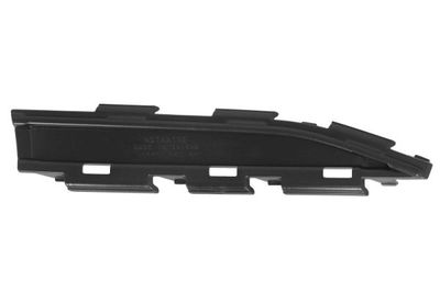 Grillestrip vooraan Voor Rechts (Bodem, zwart) past: AUDI Q7 4M 06.19-12.23