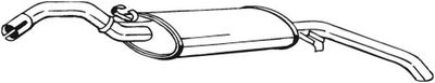 BOSAL Endschalldämpfer