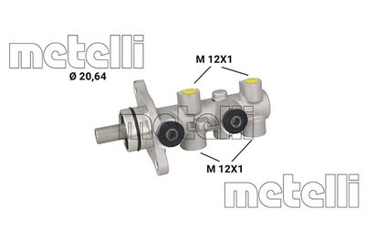 Спирачна помпа METELLI 05-1226