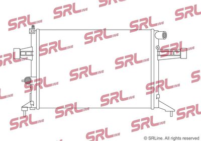 Radiator, engine cooling