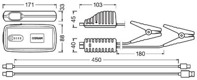 BATTERIESTARTER ams-OSRAM OBSL360 2