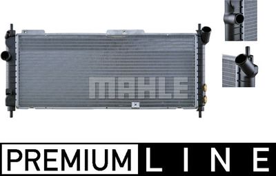 MAHLE CR 355 000P Радиатор охлаждения двигателя для OPEL CORSA B Фургон/хетчбэк (S93)
