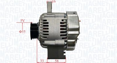 GENERATOR / ALTERNATOR MAGNETI MARELLI 063732107010 2