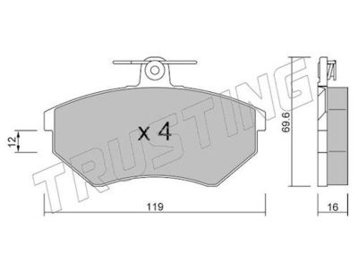 SET PLACUTE FRANA FRANA DISC