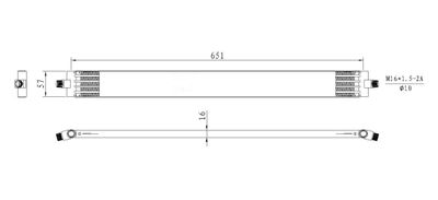 Oljekylare, automatisk transmission NRF 31813