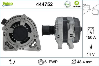 генератор VALEO 444752