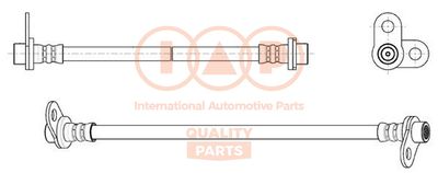 Тормозной шланг IAP QUALITY PARTS 708-12156 для MITSUBISHI OUTLANDER