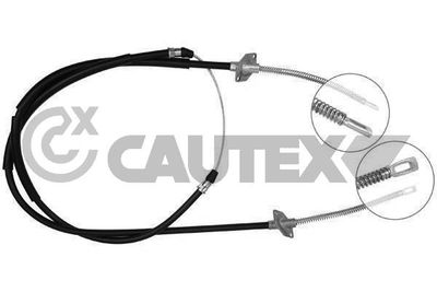 CAUTEX 248002 Трос ручного тормоза  для LADA NADESCHDA (Лада Надещда)