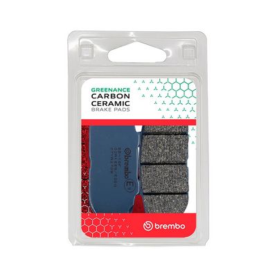 Brake pads Voor, beoogd gebruik: route, materiaal: keramisch / koolstof-9, 40,4x102x10mm