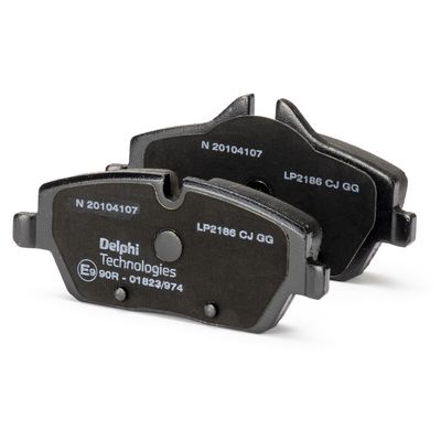 BREMSBELAGSATZ SCHEIBENBREMSE DELPHI LP2186 6