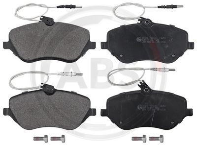 Комплект тормозных колодок, дисковый тормоз A.B.S. 37431 для CITROËN C5