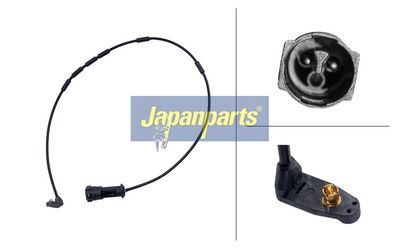 JAPANPARTS Įspėjimo kontaktas, stabdžių trinkelių susidėvėjimas