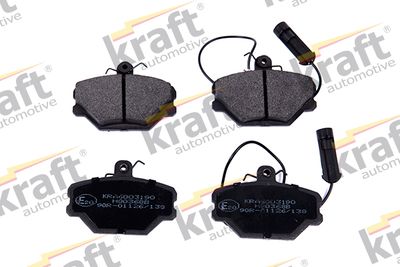 Комплект тормозных колодок, дисковый тормоз KRAFT AUTOMOTIVE 6003190 для FSO POLONEZ